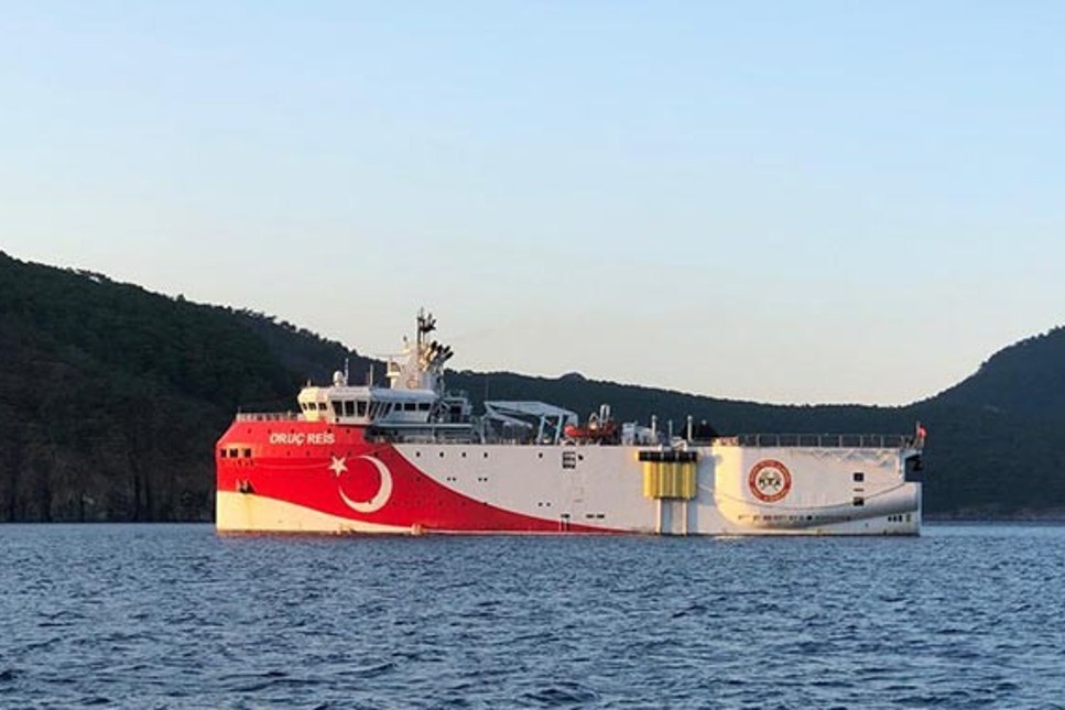 Oruç Reis sismik araştırma gemisinin Doğu Akdeniz'deki çalışma süresi uzatıldı